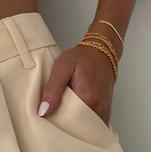 5pc Classic Bracelets Stack