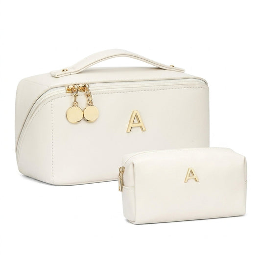 Personalized Initial Makeup Bag