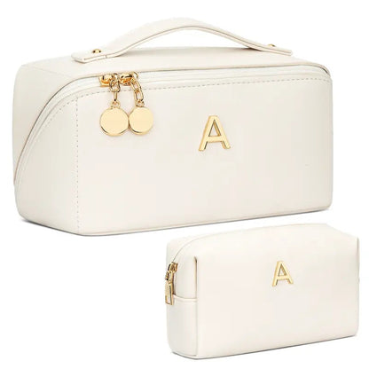 Personalized Initial Makeup Bag