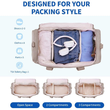 Personal Item Puffer Duffle Bag
